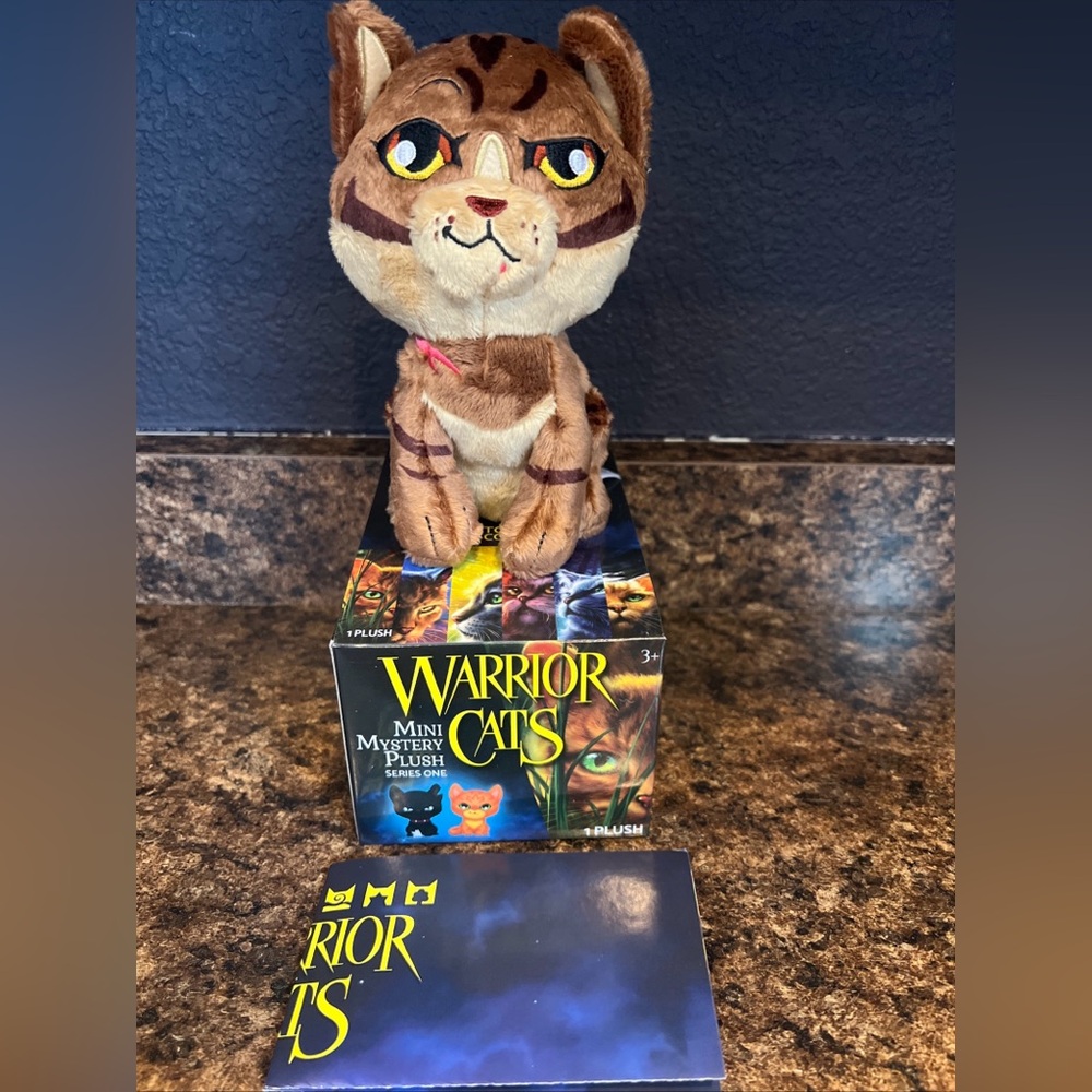 Warrior Cats Mini Mystery Plush-Bramble Cat 6”